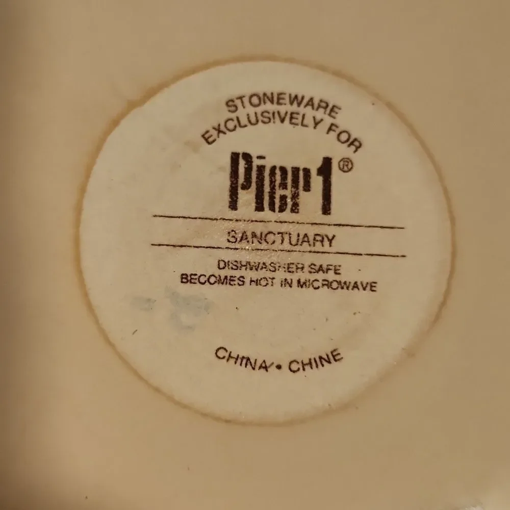 Pier 1 Sanctuary Dinner Plate 11.5